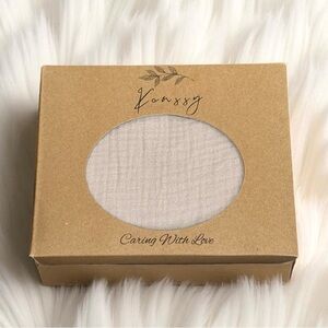 Konssy Muslim fitted crib sheet in color clay NEW IN BOX